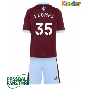 Aston Villa Joao Gomes #35 Replik Heimtrikot Kinder 2026-27 Kurzarm (+ Kurze Hosen)